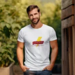 Superrr Guru Printed White T-Shirt