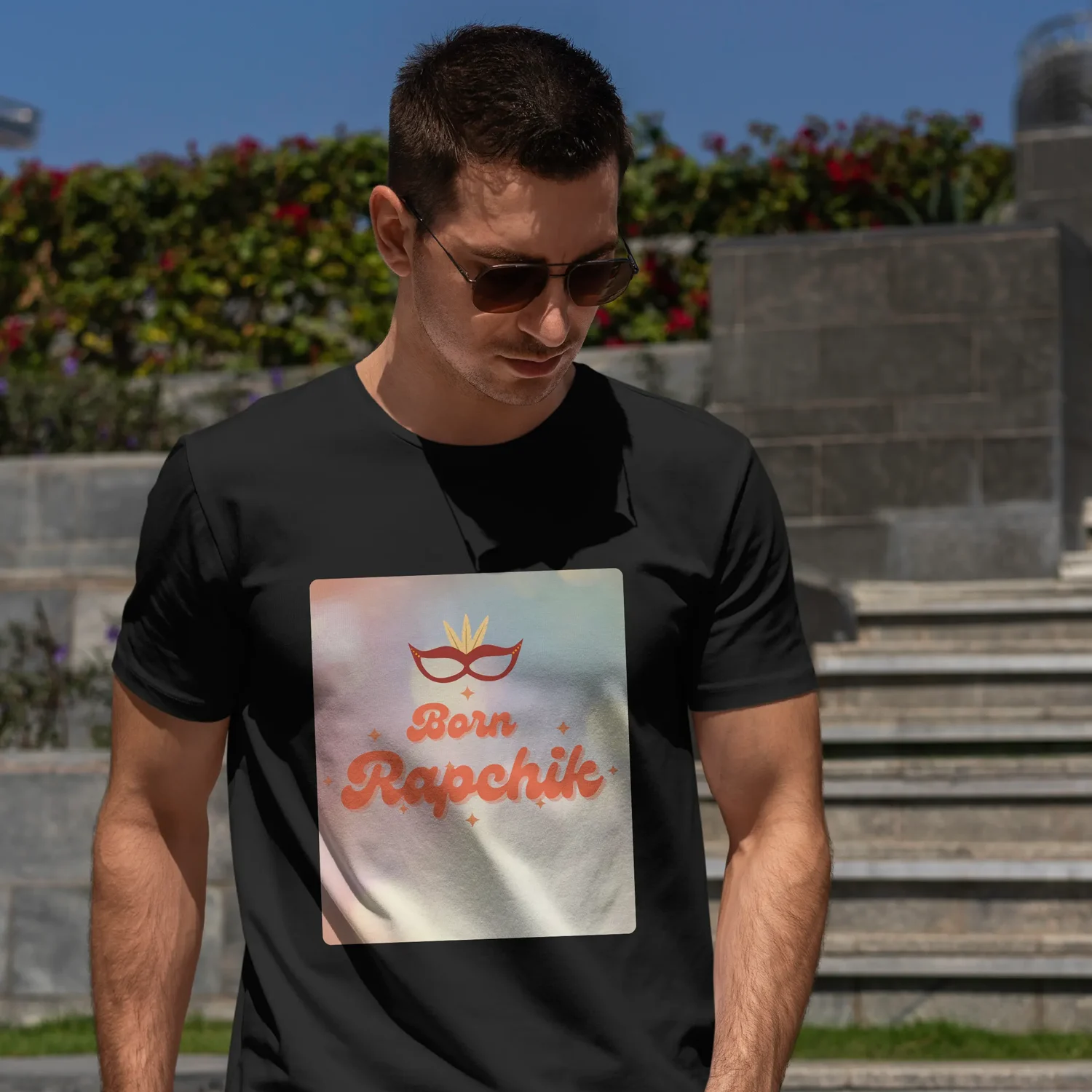 Born Rapchik Printed Trend T-Shirt Born Rapchik Printed Trend T-Shirt