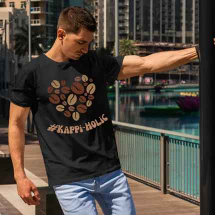 #Kappi Holic Printed T-Shirt
