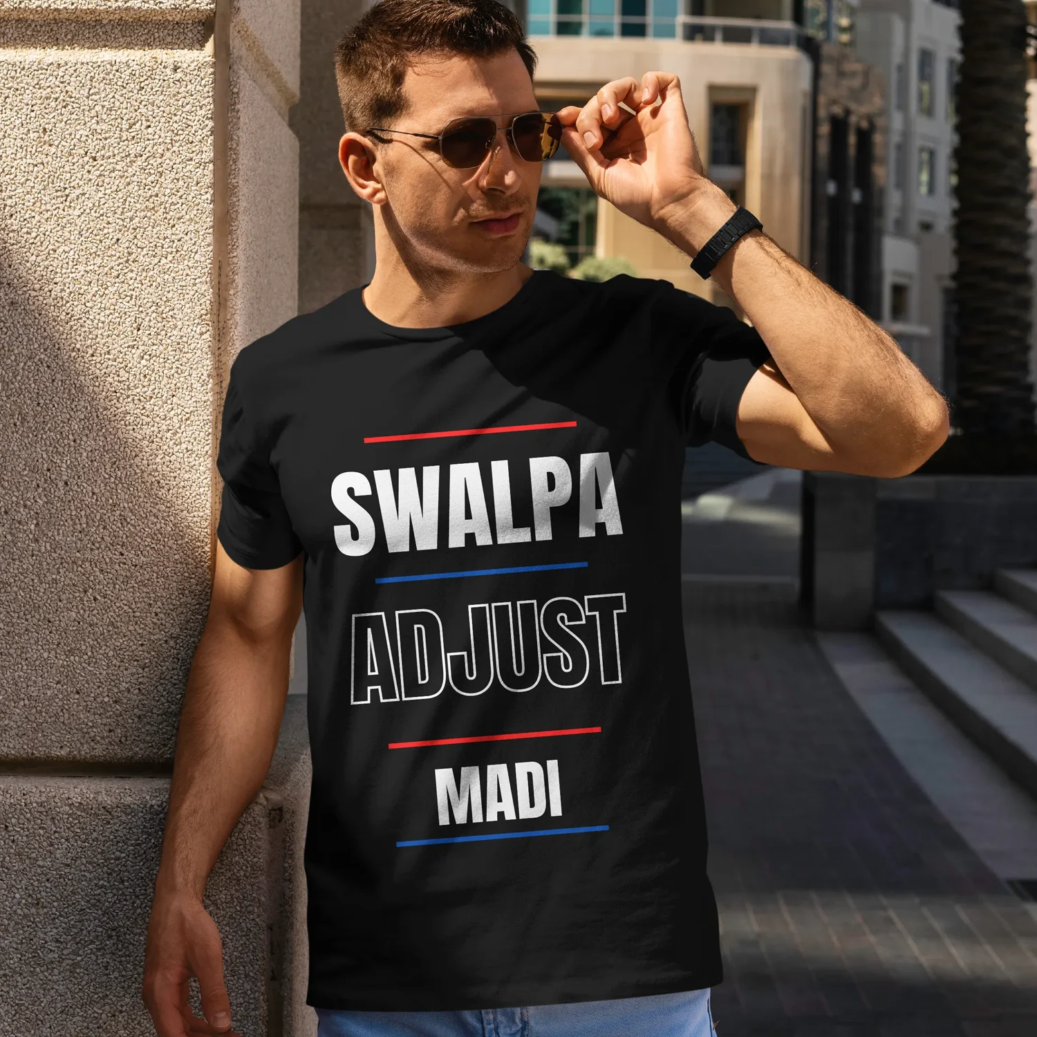 Swalpa Adjust Madi Printed Unisex T-Shirt Swalpa Adjust Madi Printed Unisex T-Shirt